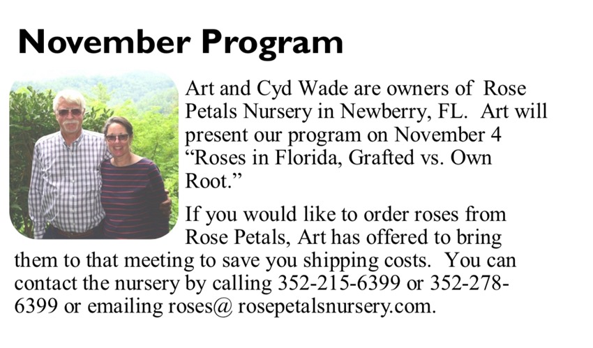 November meeting